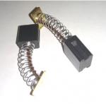 Щетки 6х10х11мм электроугольные. пружина,клемма,уши -вверх, проточки, аналог перфораторов,Электроприбор, Энергомаш, Штурм