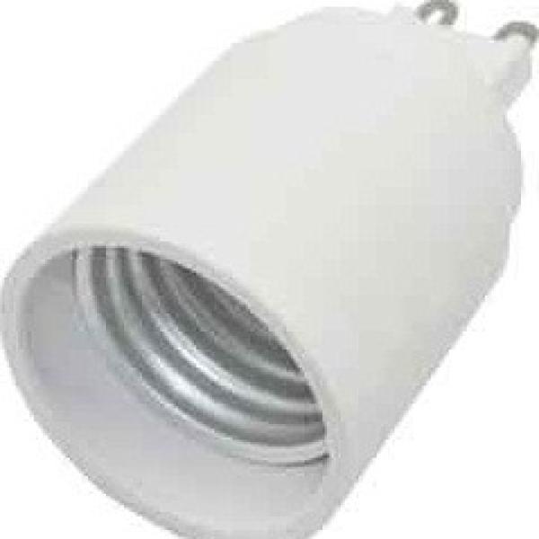 Переходник с цоколя G9 на E27 Белый Ecola A9T17WEAY