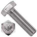 Болт 8х40х40х1,25 DIN 933 ГОСТ 7805-70 ISO 4017 шестигранный нержавеющая сталь А2