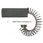 Щётки 6,3х11х28мм графит. с нак.кр. пятак b7.0 для пылесоса